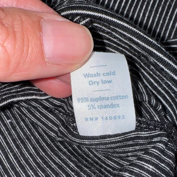 UEC Marine Layer Lola Cocoon Dress Gray Stripe Size S - Picture 9 of 10